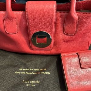 Vintage purse and wallet set.